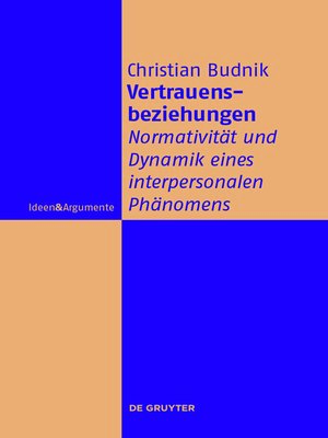 cover image of Vertrauensbeziehungen